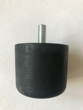 РЕЗИНОВЫЙ БАМПЕР КРУГЛЫЙ 60X50 1 ВИНТ M10