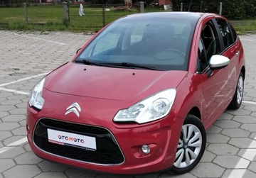 Citroen C3 II Hatchback 1.4 VTI 95KM 2013 Citroen C3 1,4 Benzyna Klima El szyby Panorama Po oplatach z Niemiec