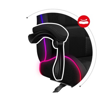 Игровое кресло Huzaro Force 4.7 RGB MESH