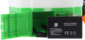 ПОРТАТИВНЫЙ САДОВЫЙ ОПРЫСКИВАТЕЛЬ НА АККУМУЛЯТОРЕ С РЮКЗАКОМ 16 Л