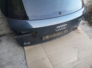 ZADNÍ VÍKO KUFRU Z SKLO (OKNO) AUDI A6 C7 LX5N ORIGINÁLNÍ