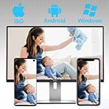 1080P WiFi камера безопасности домашняя IP-камера радионяня камера наблюдения