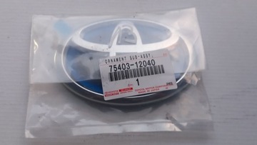 TOYOTA AURIS II PRIUS III HYBRID ZNAK ZNAKY LOGO ZADNÍ NOVÝ BYDGOSZCZ