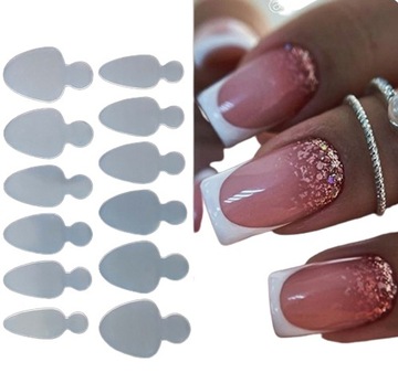 СИЛИКОНОВЫЕ ФОРМЫ ДЛЯ ДВОЙНЫХ ФРАНЦУЗСКИХ ФОРМ, КОРОТКИЙ ОВАЛ