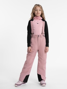 4F ЛЫЖНЫЕ БРЮКИ ДЛЯ ДЕВОЧЕК С ПОДДЕРЖИВАЮЩЕЙ МЕМБРАНОЙ 8000 ДЕТСКИЕ