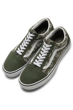 Buty unisex trampki niskie VANS OLD SKOOL tenisówki zielone modne r. 42