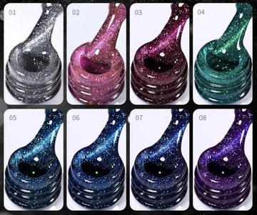 BORN PRETTY - Reflective Cat Magnetic Gel 10ml - 08