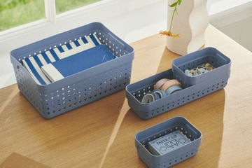 Корзина, корзина, контейнер-органайзер SEOUL L Зеленый