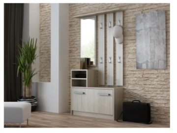 ШКАФ ОБУВНИК, ДУБ СОНОМА