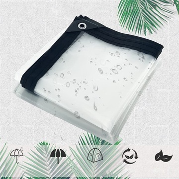 Прозрачная тарпалиновая садовая терраса Водонепроницаем