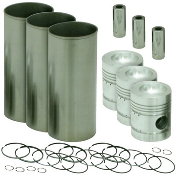 URSUS C-360 3P / MF 255 ZESTAW KOMPLET NAPRAWCZY SILNIKA HONOWANY NIEMIECKI