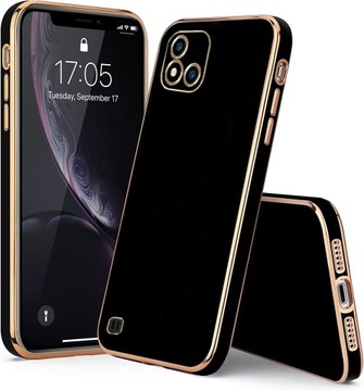 ETUI GLAMOUR DO REALME C11 2021 C20 SILIKON SZKŁO