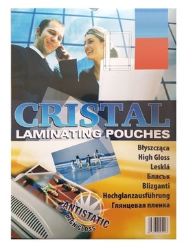 Folia laminacyjna do laminowania antystatyczna Argo 60x95 mm 150mic 100szt