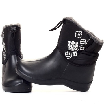 Snow Boots Женская зимняя обувь изолированные водонепроницаемые резинки