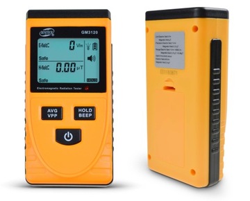 ИЗМЕРИТЕЛЬ ЭЛЕКТРОМАГНИТНОГО ПОЛЯ ВОЛНОВЫЙ ТЕСТЕР РАДИАЦИИ 100uT ЖК-СИГНАЛИЗАЦИЯ