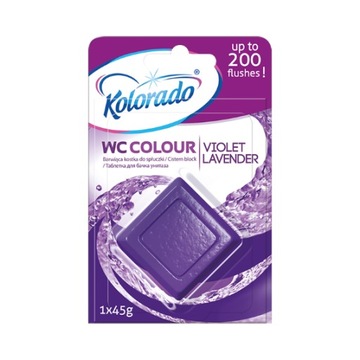 KOSTKA BARWIĄCA WC COLOUR NIEBIESKI OCEAN 1 SZT