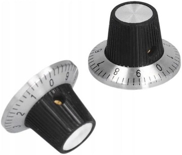 Pokrętło do potencjometru z skalą - C1 - 36,2mm
