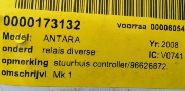 96626672, OPEL ANTARA modul KATA Kurvenlicht 96626672 06-10 | thumb 1
