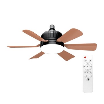 Ceiling Fan Light with Remote Control Ultra-Quiet Motor 3