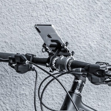UCHWYT ROWEROWY MOTOCYKLOWY NA TELEFON KIEROWNICE ROWER DO ROWERU MOTOCYKLA