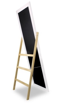 БОЛЬШОЕ ДЕРЕВЯННОЕ ЗЕРКАЛО 160 СМ В БЕЛОЙ РАМКЕ