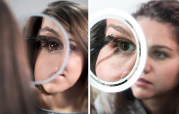 СОВРЕМЕННОЕ ЗЕРКАЛО ПО ЗАКАЗУ В ГОСТИНОЙ ВАННАЯ КОМНАТА 150