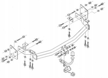NOVÝ ZAŘÍZENÍ(HÁK) HÁK HYUNDAI SANTA FE JAKOST STEINHOF
