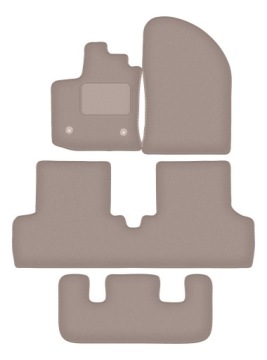 Autokoberce velurové: Dacia Lodgy 7 osob (2012-)