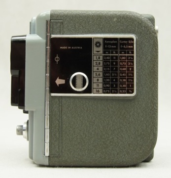 Камера EUMIG SERVOMATIC с кейсом, в рабочем состоянии