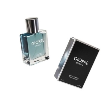 PERFUMY MĘSKIE ETERNAL MOCNE HIGH QUALITY 50 ML GIORRE