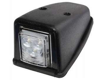 LAMPA OBRYSOWA OBRYSÓWKA NAROŻNA NA DACH BIAŁA LED