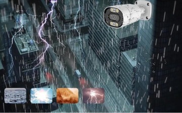 ВНЕШНЯЯ ВОДОНЕПРОНИЦАЕМАЯ IP66 ТРУБОЧНАЯ КАМЕРА IP PoE 8MPX HQ ZOOM PL