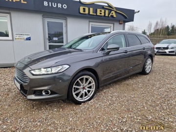 Ford Mondeo V Kombi 1.5 EcoBoost 160KM 2018 Ford Mondeo Titanium 90 tys km przebiegu Led 1.5 Benzyna 160KM, zdjęcie 1