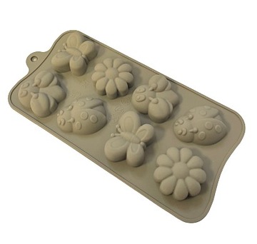 FORMA SILIKONOWA CZEKOLADY PRALINY MOTYL BIEDRONKA