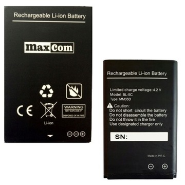 Оригинальный аккумулятор Maxcom MM35D 1000 мАч НОВИНКА!