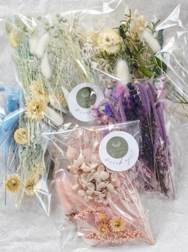 Цветы высушены для торта Причастия Зеленая свадьба № 12