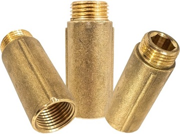 PRZEDŁUŻKA WYDŁUŻKA ZŁĄCZKA MOSIĘŻNA Ø 1/2