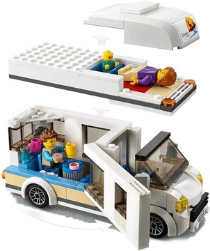 LEGO CITY 60283 ДВИЖУЩИЙСЯ АВТОМОБИЛЬНЫЙ КЕМПЕР С КАМЕРОЙ