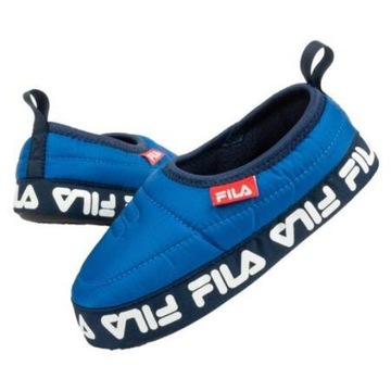 Fila obuwie domowe kapcie męskie niebieskie laczki paputki wodoodporne 43