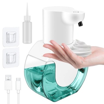 Bezdotykowy Usb Dozownik Mydła Podajnik Regulowane Z Czujnikiem 420ml IPX5