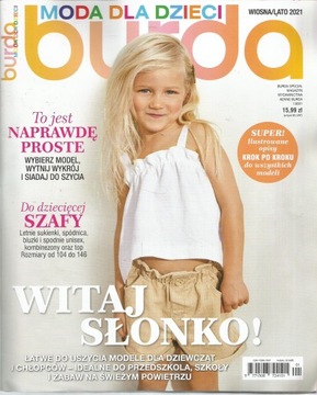 1/2021 BURDA Moda dla dzieci + wykroje