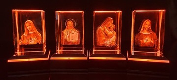 3D кристалл идея подарка сувенир на годовщину причастия Иисуса Марии