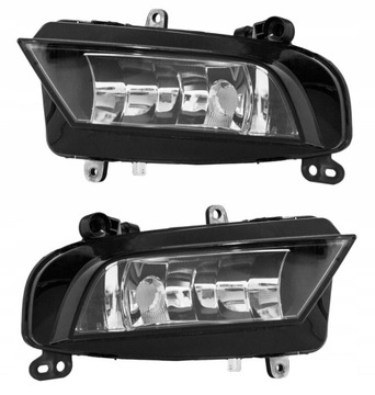 AUDI A4 B8 HALOGEN KOMPLET HALOGENÓW LEWY + PRAWY