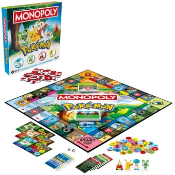 Gra Monopoly Pokemon Polska wersja Hasbro G0716