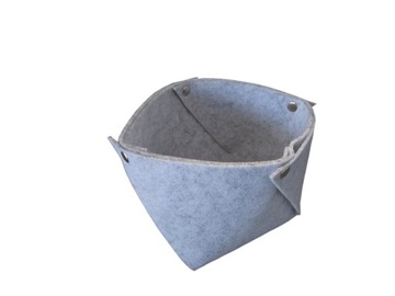 Корзина из фетра КОНТЕЙНЕР-ОРГАНИЗАТОР для письменного стола ИГРУШКИ