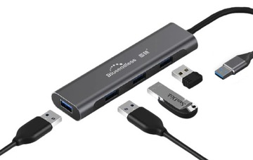 HUB ADAPTER 4x USB 3,0 (A007)