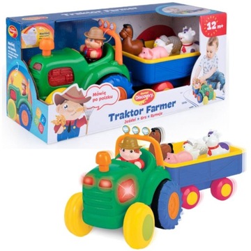 DUMEL DISCOVERY TRAKTOR FARMER MÓWI PO POLSKU