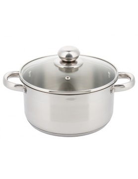 Garnek stalowy KING HOFF 16cm 4327 indukcyjny 1.5L