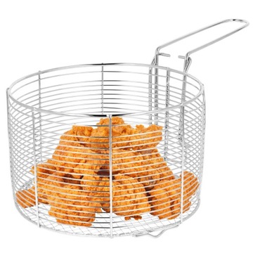 СИТНО ДЛЯ ЖАРКИ КАРТОФЕЛЯ КАРТОФЕЛЬ-ФРИ В ГЛУБОКОЙ МАСЛЯНОЙ КОРЗИНЕ КОРЗИНА ДЛЯ ФРИСТА 18СМ