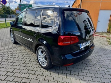 Volkswagen Touran II 1.4 TSI 140KM 2011 Volkswagen Touran Volkswagen Touran 1.4 Benzyna Czarny Sprowadzony z Niemi, zdjęcie 4
